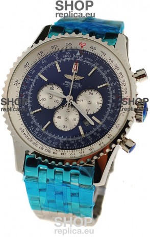 Breitling Navitimer Chronometre Japanese Watch in Steel Strap