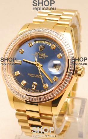 Rolex Day Date II Gold Japanese Replica Watch