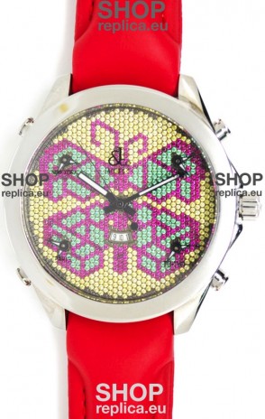 Jacob & Co. The Five Time Zone Butterfly Swiss Replica Watch