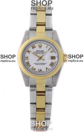 Rolex DateJust - Two Tone Lady Swiss Replica Watch