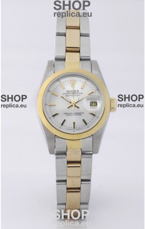 Rolex DateJust Two Tone Lady's Replica Watch
