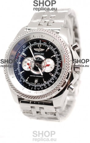 Breitling For Bentley Supersports Japanese Replica Watch in Black Dial