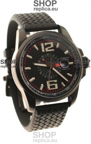 Chopard 1000 Miglia GT XL GMT Japanese Replica PVD Watch