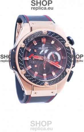 Hublot Big Bang F1 King Power Swiss Replica Rose Gold Watch