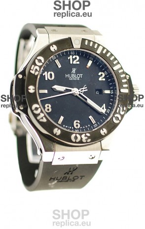 Hublot Big Bang King Swiss Replica Watch in Black PVD Bezel