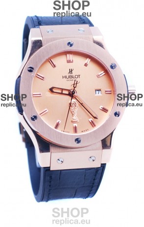 Hublot Classic Fusion Gold World Cup Special Edition Swiss Replica Watch