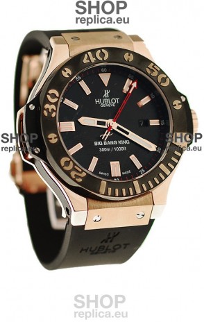 Hublot Big Bang King Swiss Watch in Pink Gold