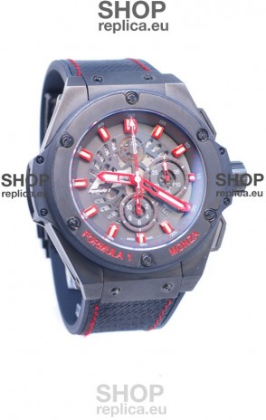 Hublot Big Bang F1 Monza King Power Swiss Replica Ceramic Watch