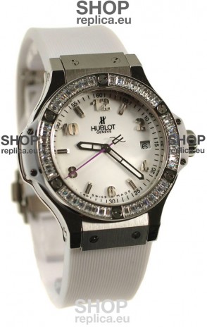 Hublot Big Bang White Jewelry Swiss Replica Watch