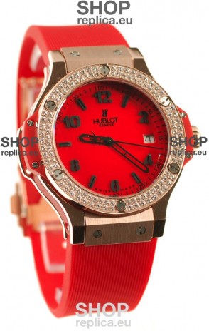 Hublot Big Bang All Red Swiss Replica Watch