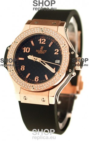 Hublot Big Bang Cappucino Carbon Face Swiss Replica Watch