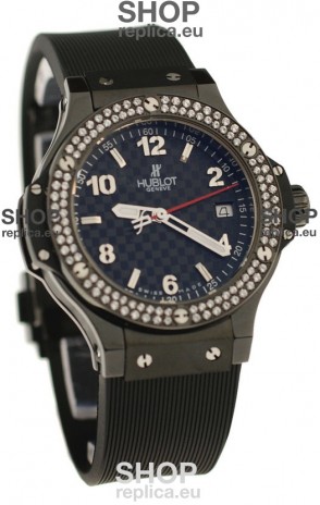 Hublot Big Bang Ceramic Diamond Swiss Quartz Watch