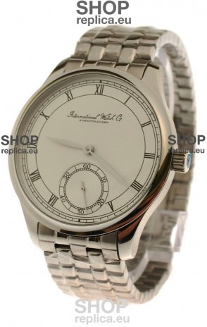 IWC Portugese Automatic Japanese Replica Watch in White Dial