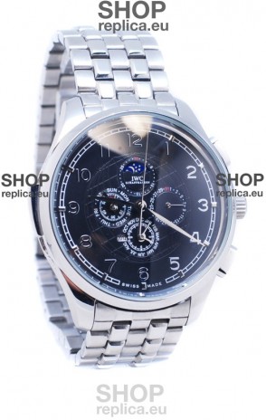 IWC Portuguese Grande Complication Japanese Watch in Black Dial