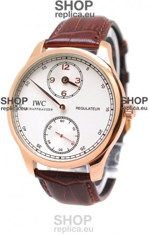 IWC Portuguese Regulateur Japanese Gold Watch