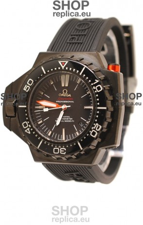 Omega Seamaster Ploprof 1200M Swiss Watch in Black