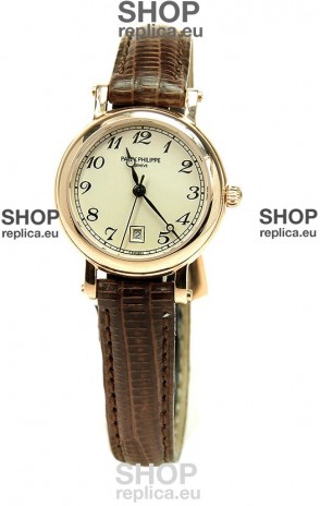Patek Philippe Swiss Ladies Gold Watch