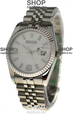 Rolex Datejust Silver Replica Watch