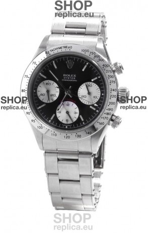 Rolex Replica Daytona Cosmograph Swiss Watch in Black Dial - 2011 Edition