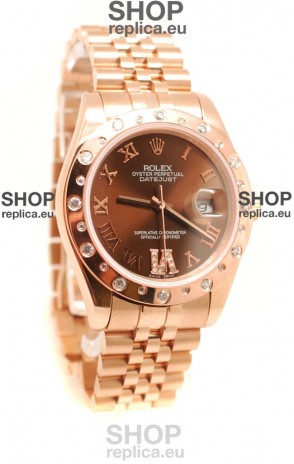 Rolex Datejust Gold Replica Watch