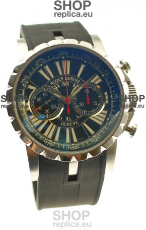 Roger Dubuis Excalibur Swiss Replica Watch with 3M Changing Color Crystal