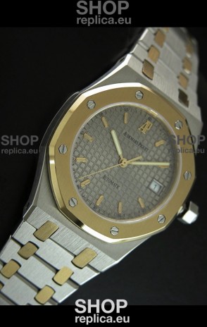 Audemars Piguet Royal Oak Swiss Watch Two Tone Gold/Steel Plating - MIRROR REPLICA