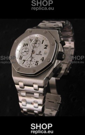 Audemars Piguet Royal Offshore in White Safari Dial - Secs hand 9 O Clock