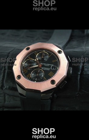 Baume & Mercier Riveria Swiss Watch in Black Dial