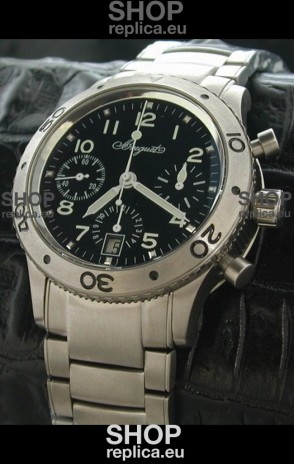 Breguet Aeronavale Swiss Replica Titanium Watch
