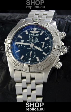 Breitling Blackbird Swiss Replica Watch in Black Dial