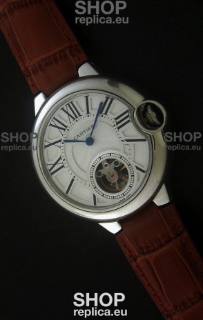 Cartier Ballon de Japanese Replica Watch in White Dial