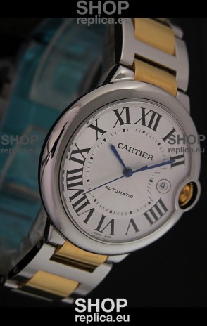 Ballon De Bleu Cartier Swiss Automatic Watch in Two Tone