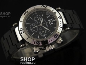 Cartier De Pasha Japanese Replica Watch in White Dial