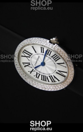 Cartier Ellipse Ladies Replica Watch in White Dial