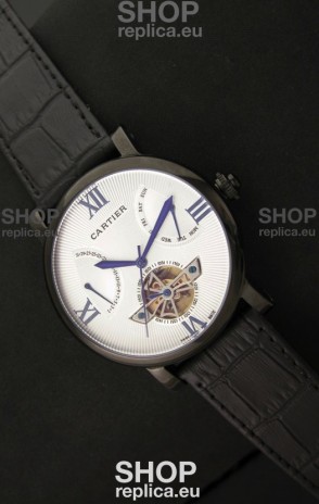 Cartier Calibre de Tourbillon PVD Swiss Watch