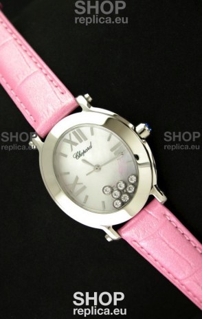 Chopard Happy Sport Ladies Japanese Replica Watch