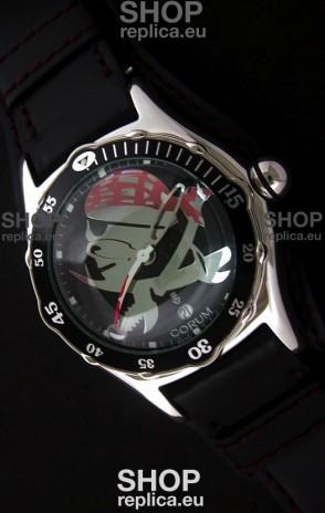 Corum New Edition Japanese Replica Watch in Black Dial