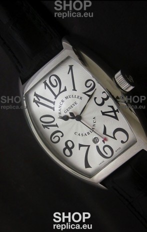 Franck Muller Casa Blanca Japanese Replica Watch in White Dial