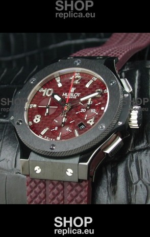 Hublot Big Bang Swiss Replica Watch Red Checkered Dial