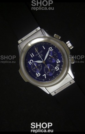 Hublot MDM Geneve Japanese Replica Watch in Blue Dial