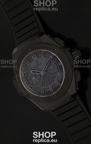Hublot Big Bang King Power All Black Swiss Watch Ceramic Case