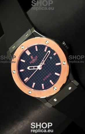 Hublot Big Bang Classic Fusion Swiss Watch Black Carbon Dial