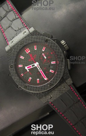 Hublot Big Bang Full Carbon Swiss Watch - 1:1 Mirror Replica Watch