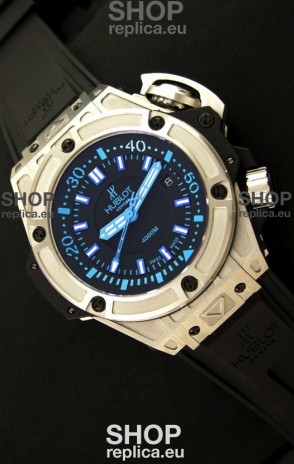 Hublot Big Bang King Diver 4000M Swiss Watch in Blue Hour Markers