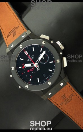 Hublot Chukker Bang Edition Swiss Watch in PVD Case - 1:1 Mirror Replica