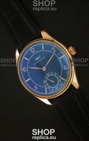 IWC Schaffhausen Japanese Replica Watch in Rose Gold Casing