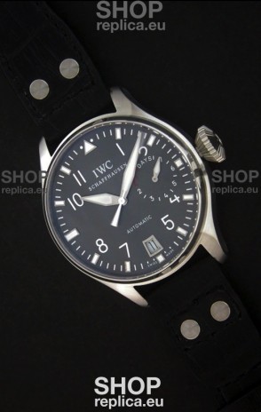 IWC Die Grosse Fliegeruhr Swiss Replica Watch in Brown Strap