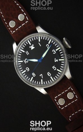 IWC Pilot Automtaic Swiss Replica Watch in black Dial