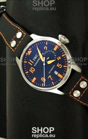 IWC Big Pilot Swiss Replica Watch in Black Dial