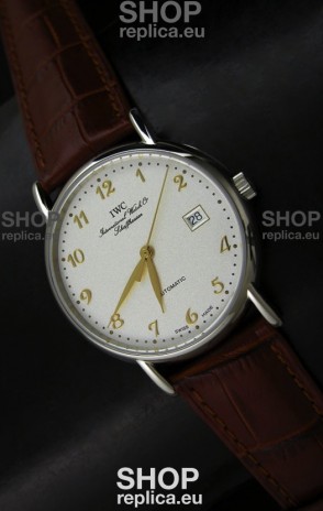 IWC Portofino Swiss Replica Watch in White Dial